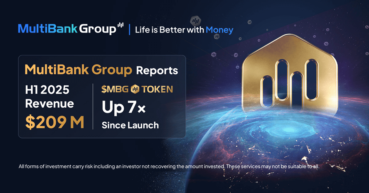 MultiBank Group Delivers Record H1 Results with $209M Revenue and $MBG ...